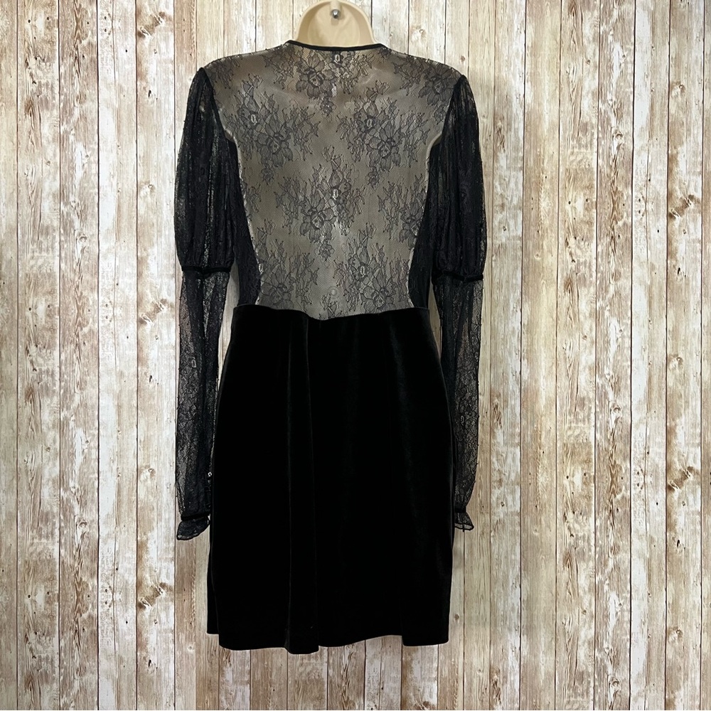 Free People Black Long Sleeve Dress - Picture 6 of 10